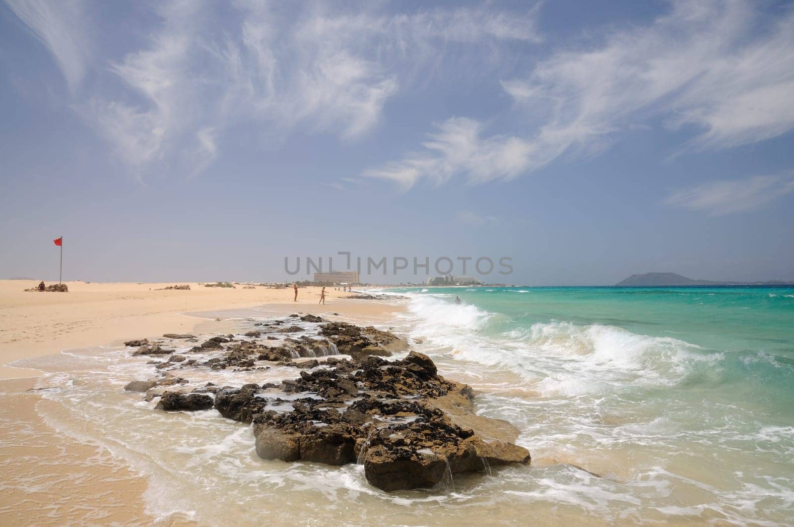 Beach near Corralejo, Canary Island Fuerteventura, Spain