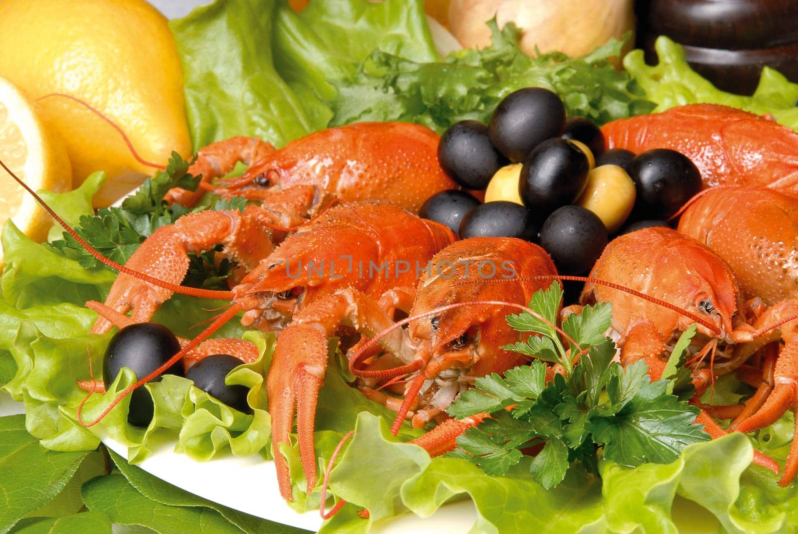cancer food, full plate