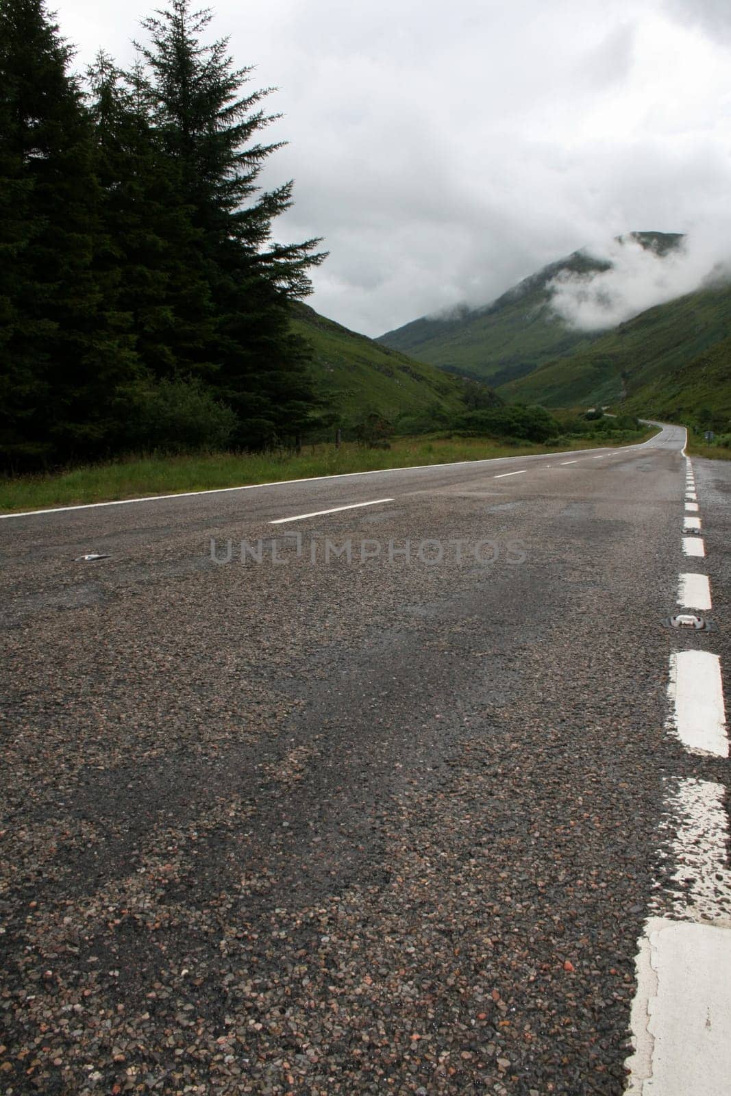 Road on way to Skye