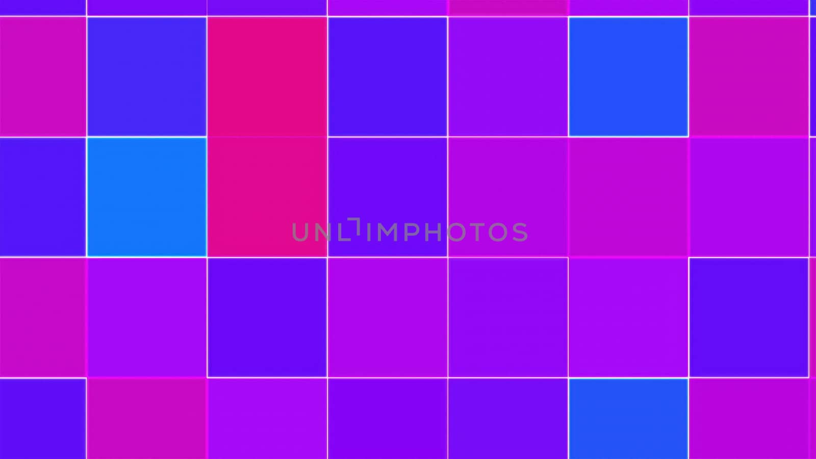 Abstract big blocks. Computer generated 3d render