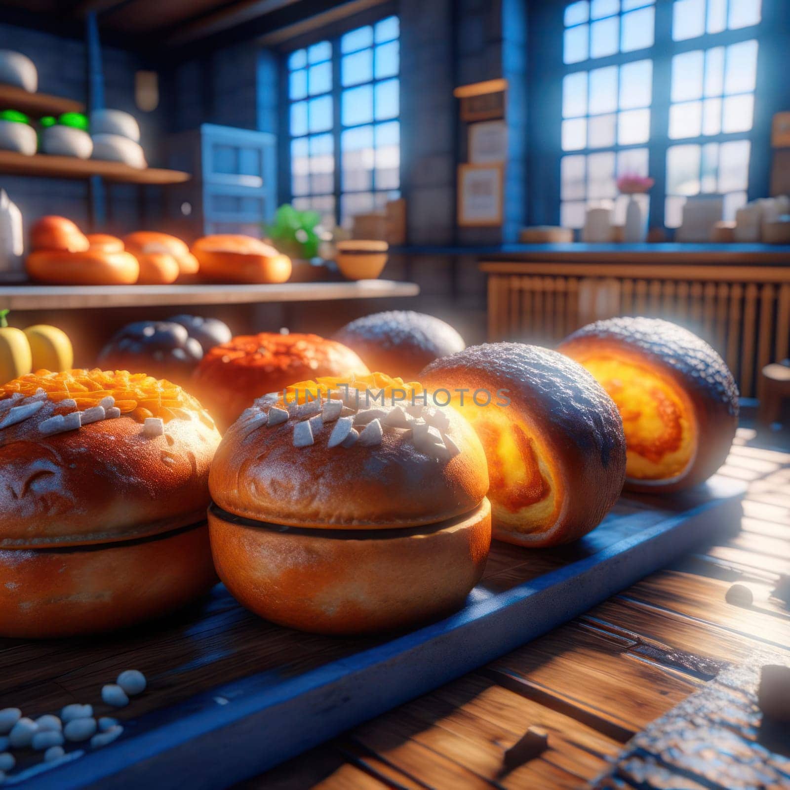 Buns. Image created by AI