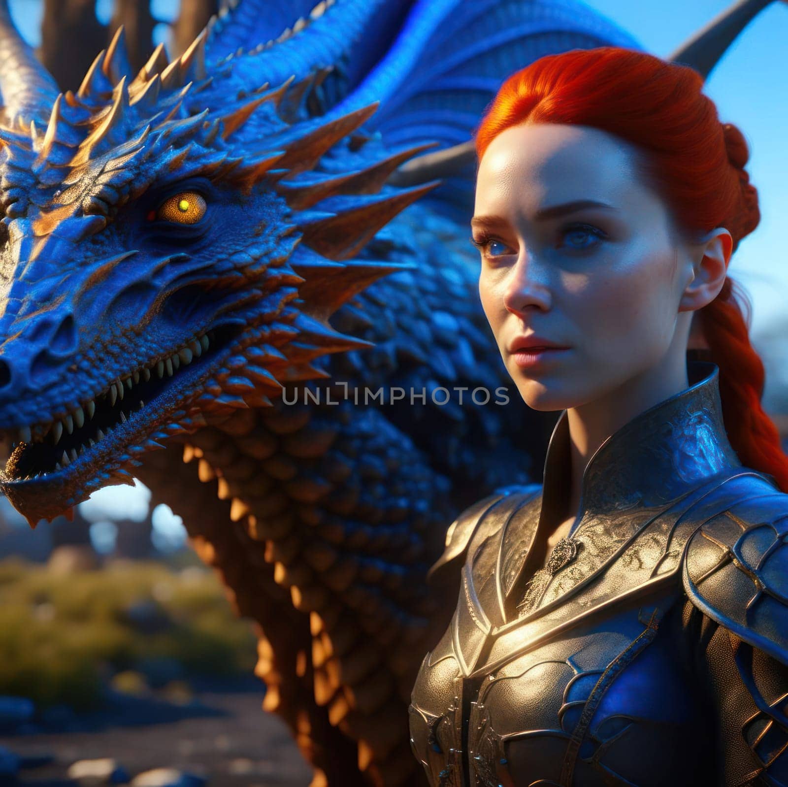 Warrior. Image created by AI