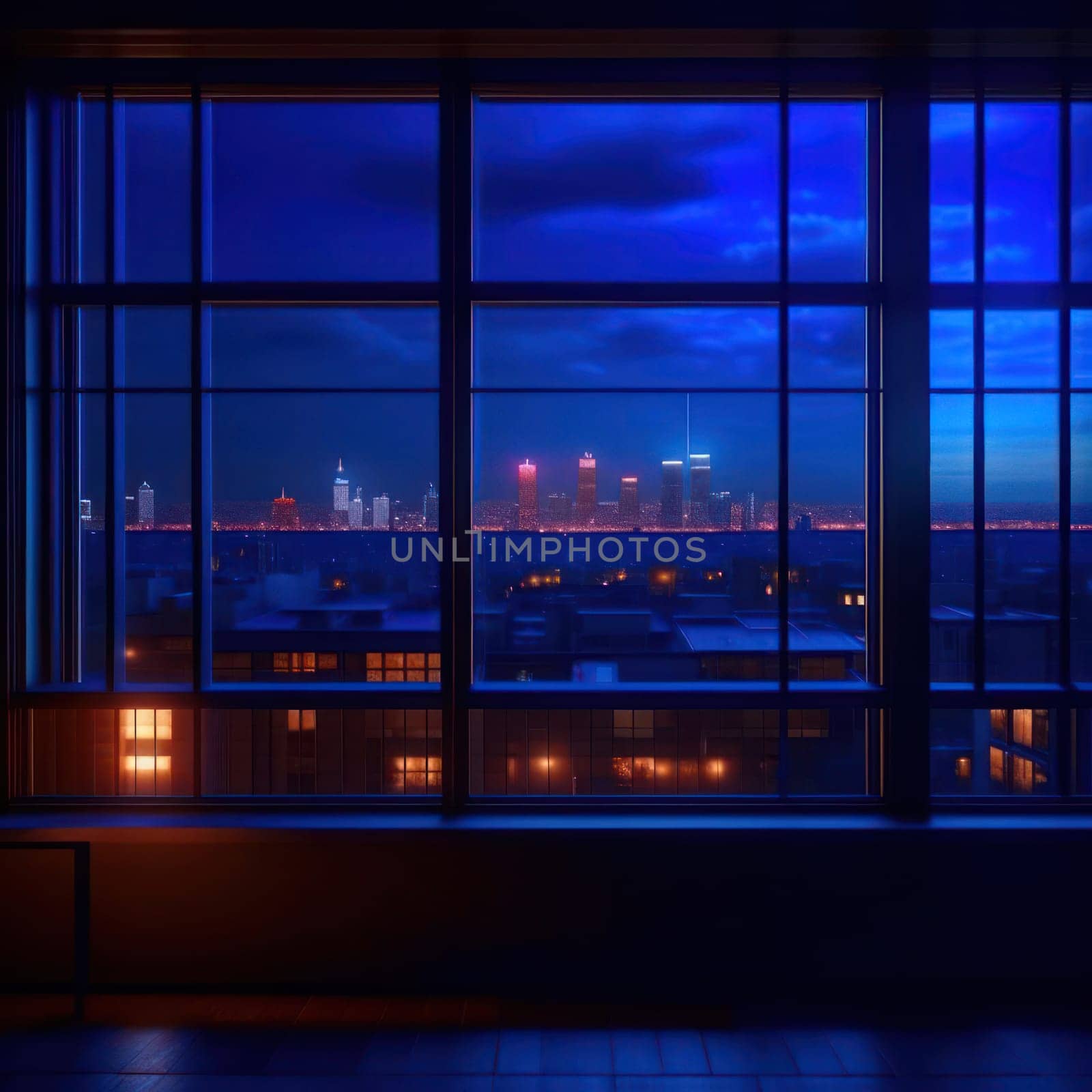 View from the window. Image created by AI