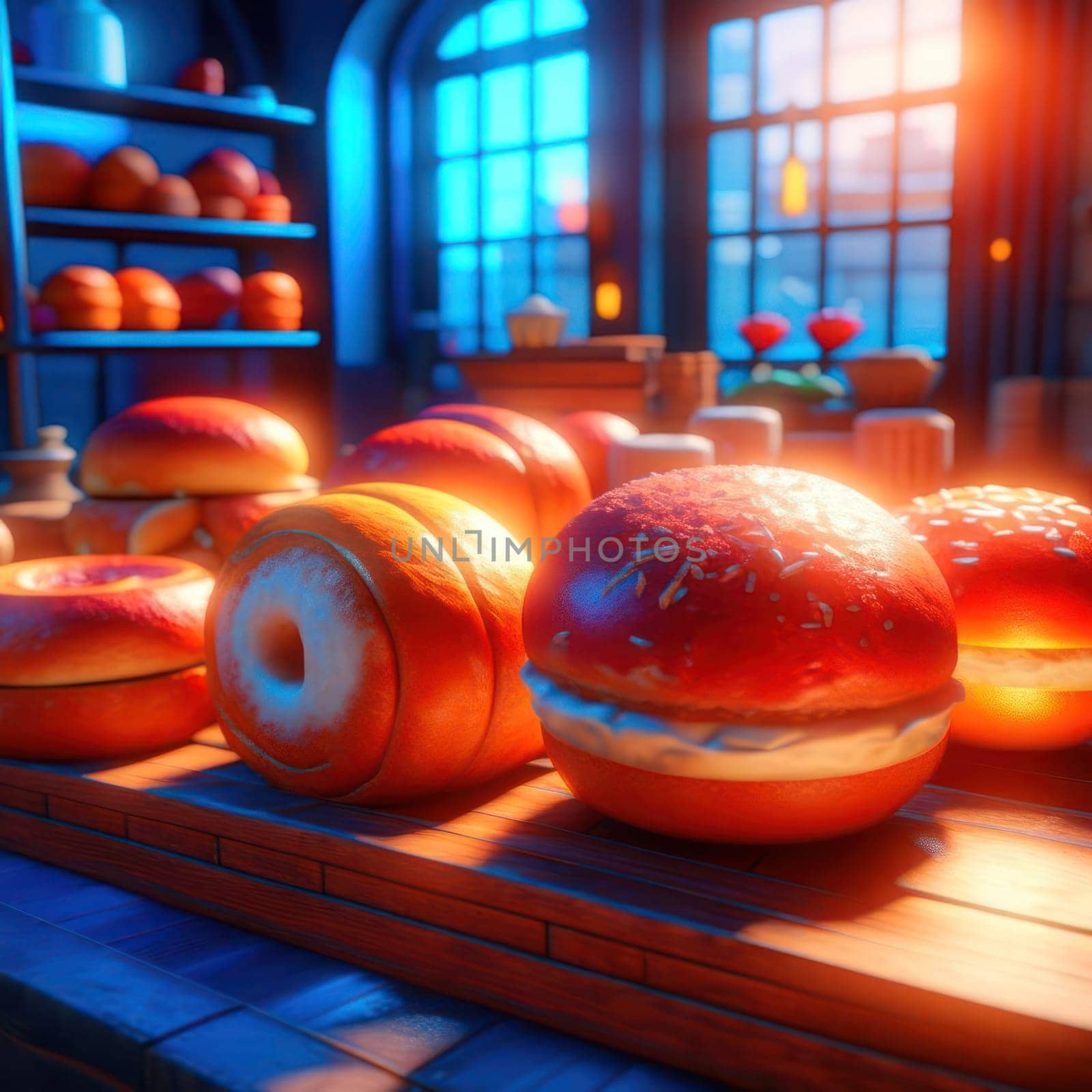 Buns. Image created by AI