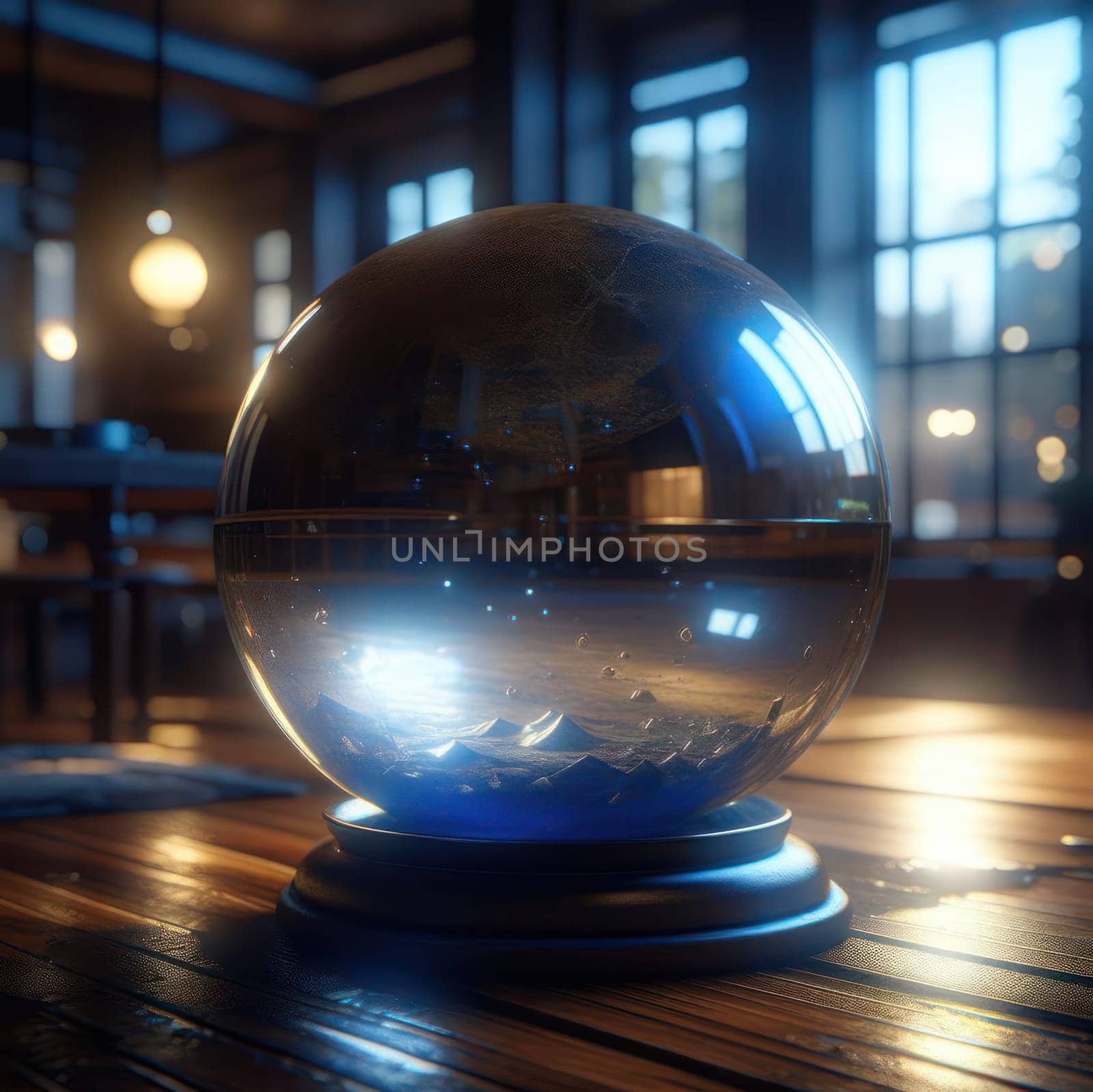 The Magic Ball. Image created by AI