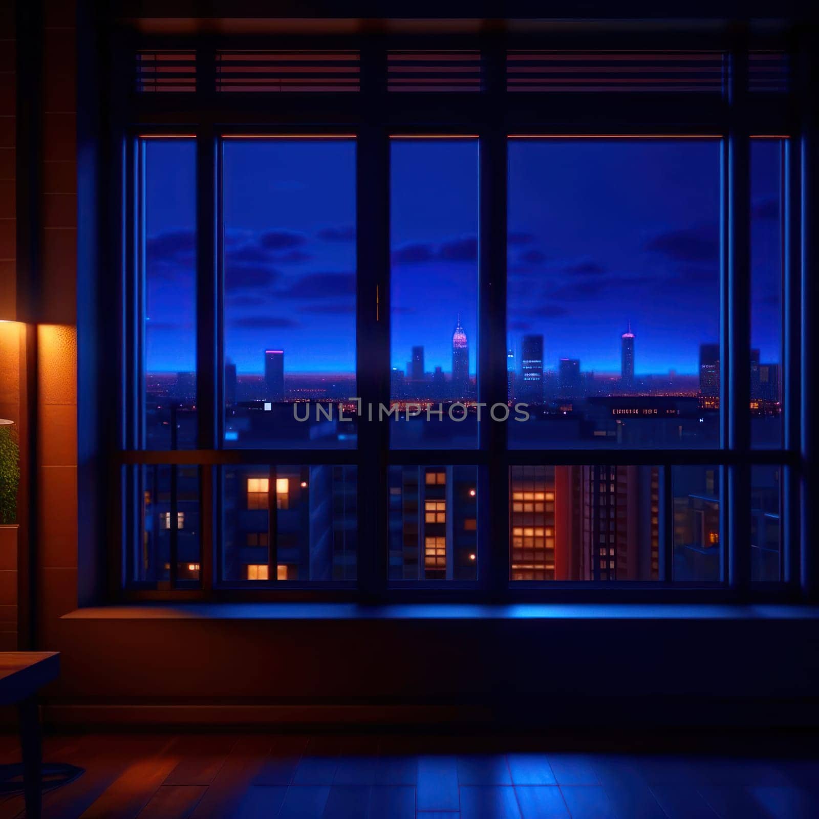 View from the window. Image created by AI
