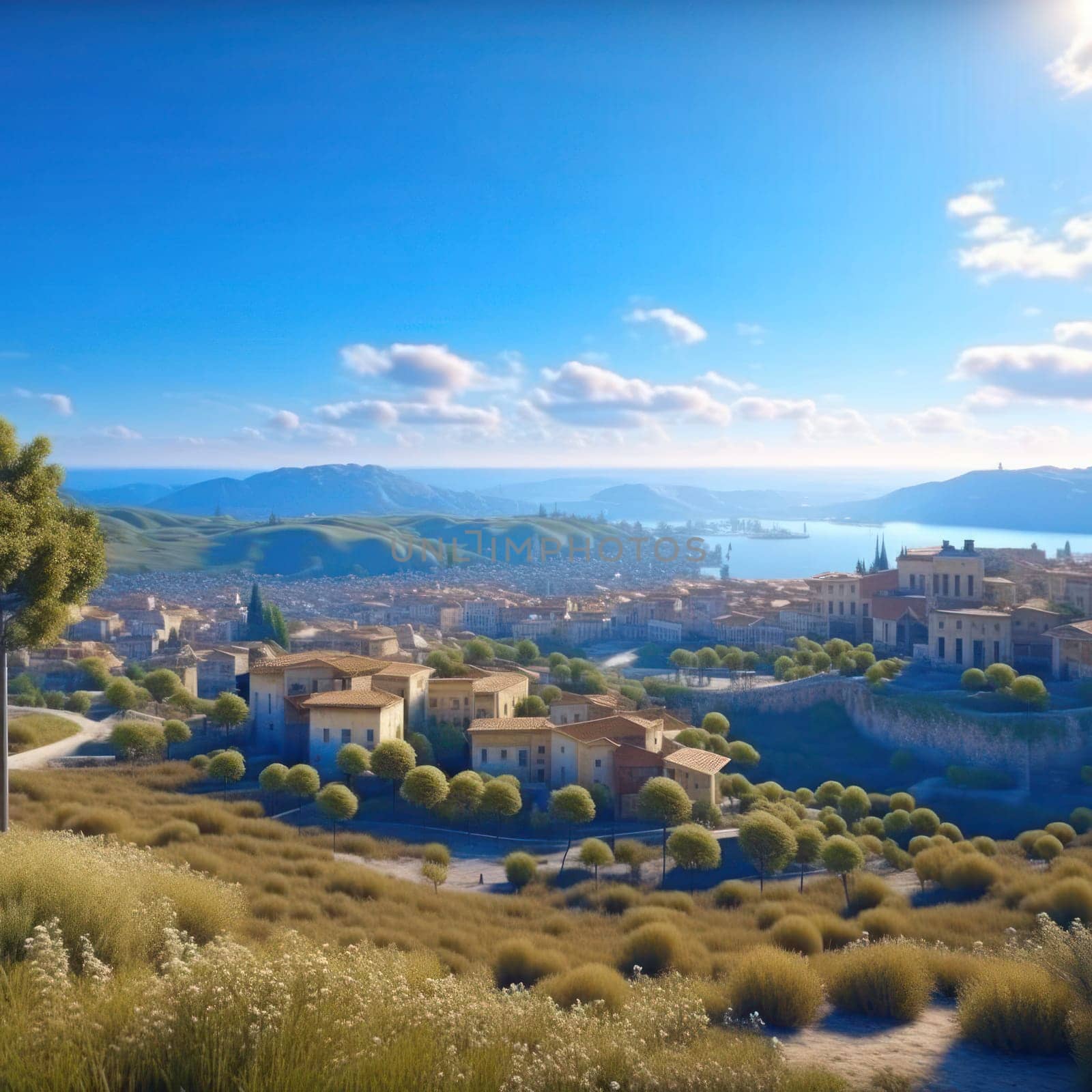 A view of the city. Image created by AI