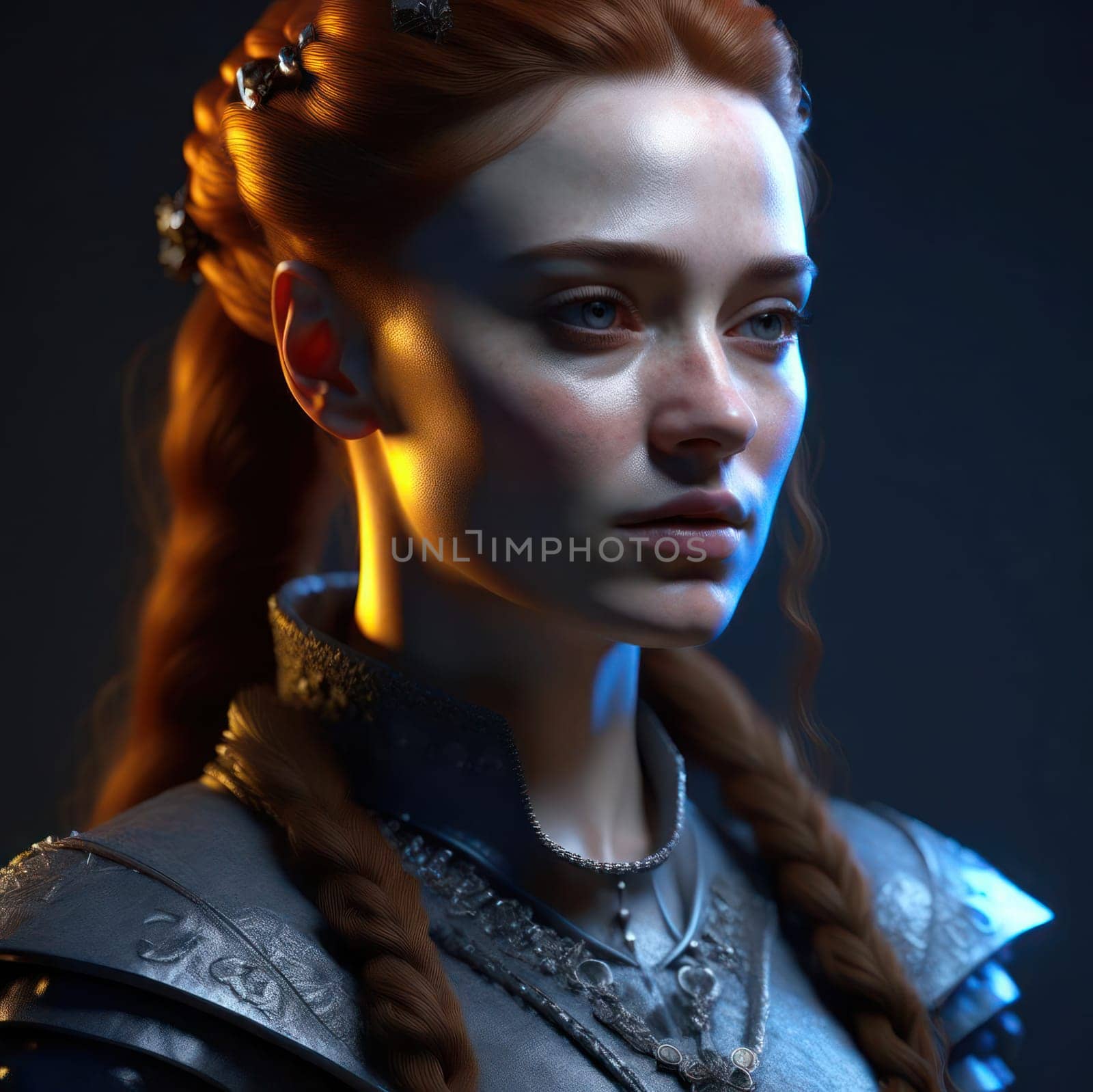 Warrior. Image created by AI