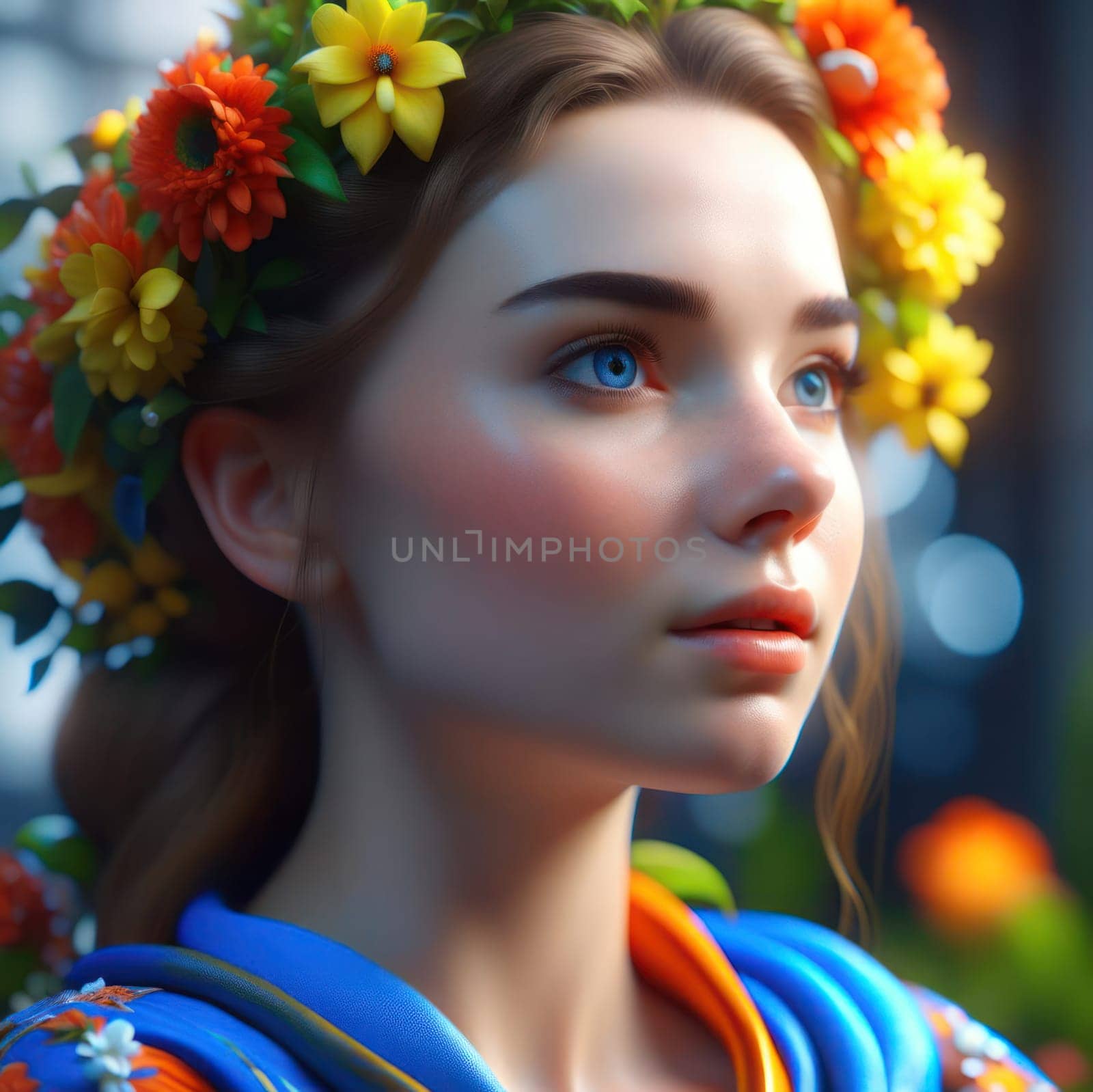 Rapunzel. Image created by AI