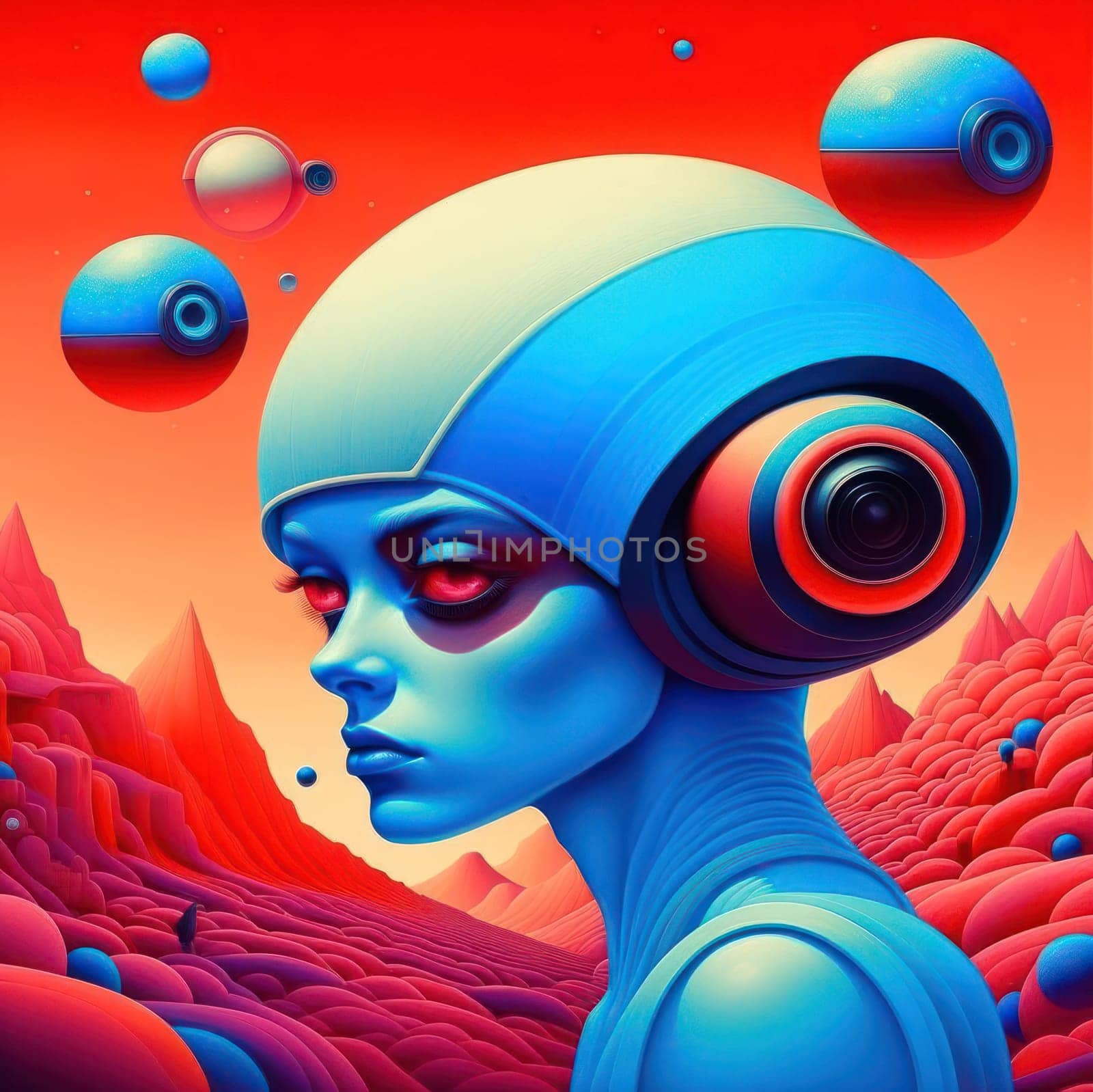 Alien. Image created by AI
