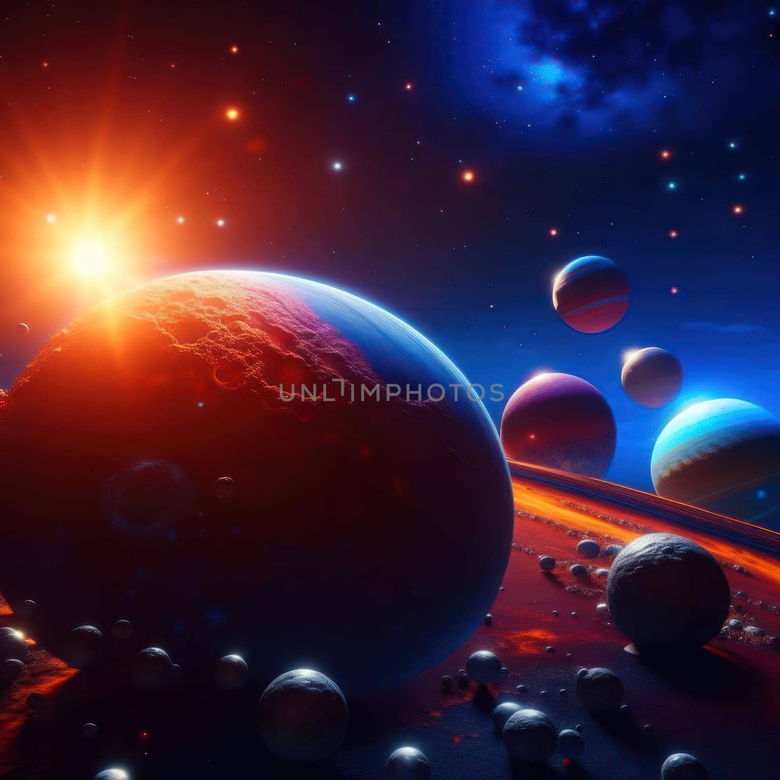 Planet. Image created by AI