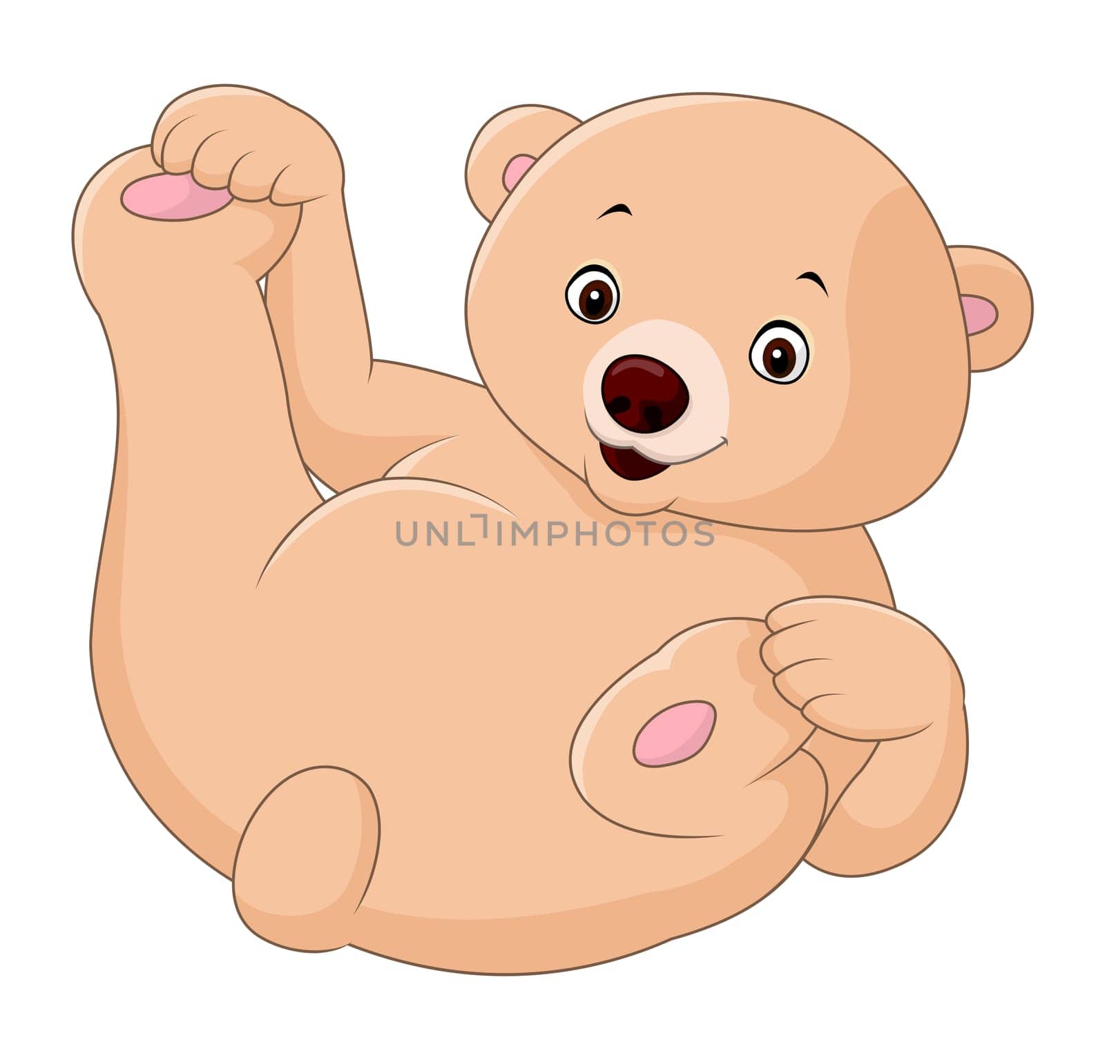 Cute cartoon bear