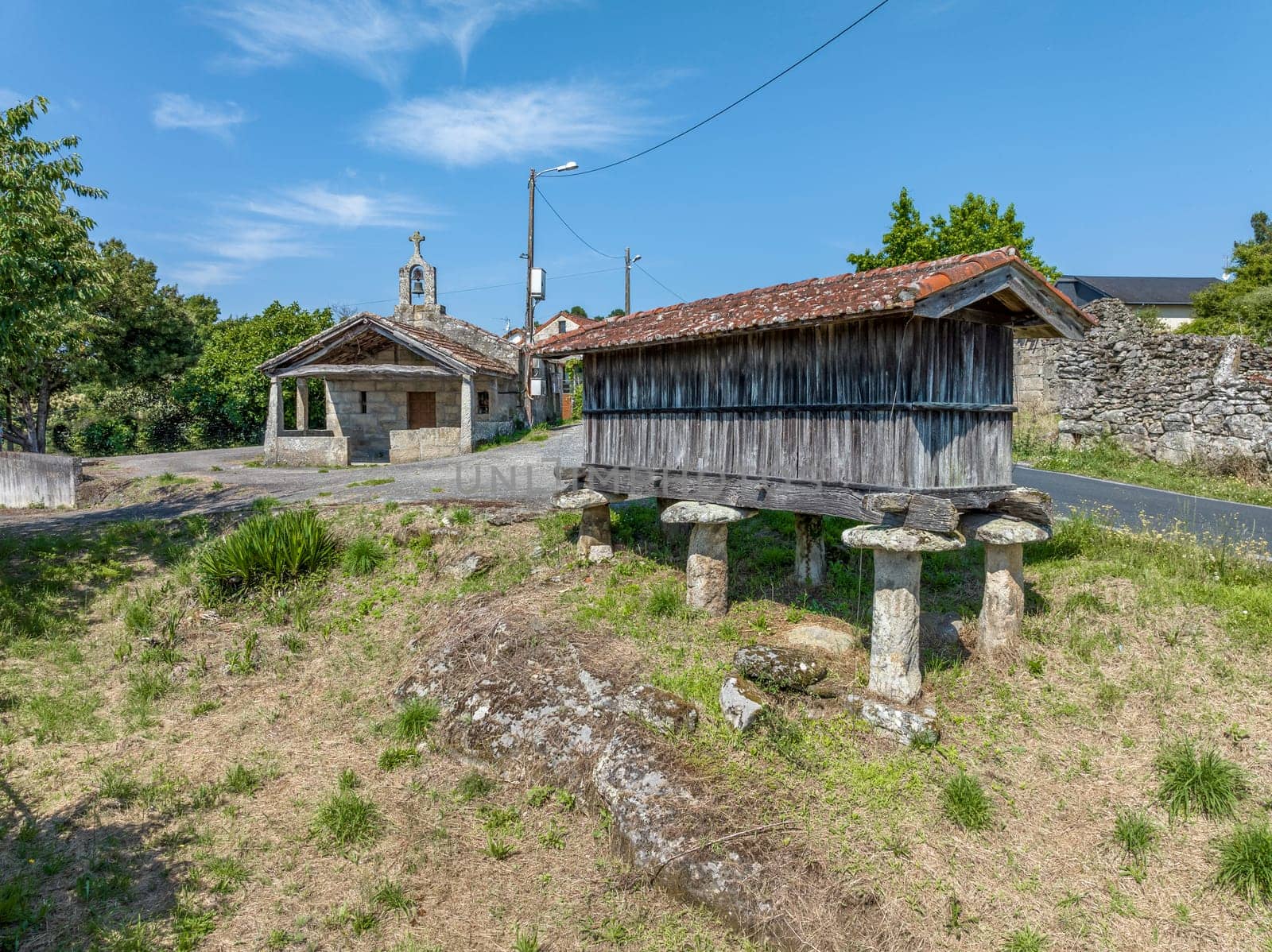 Hermida de Santa Eufemia is a church in Galicia located in Santa Eufemia, Vilouchada, Ourense. It is located near the Carballeira park and the Fonte