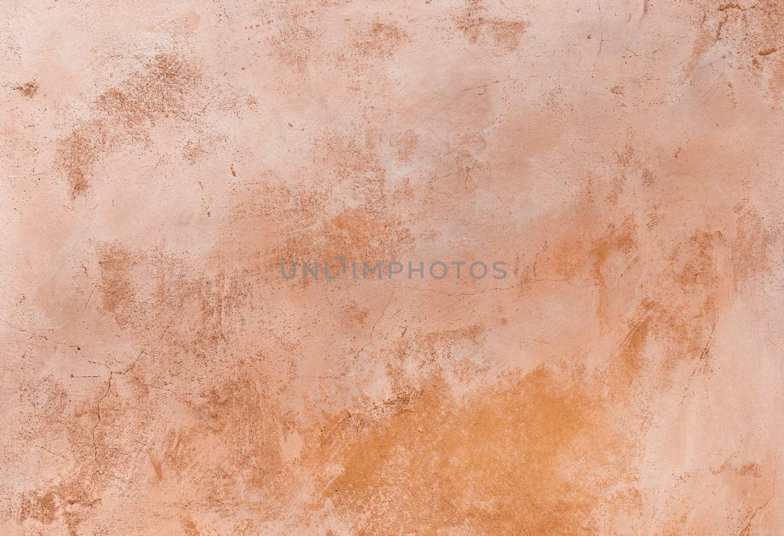 Orange stucco wall texture background. Pastel  Orange Backdrop.