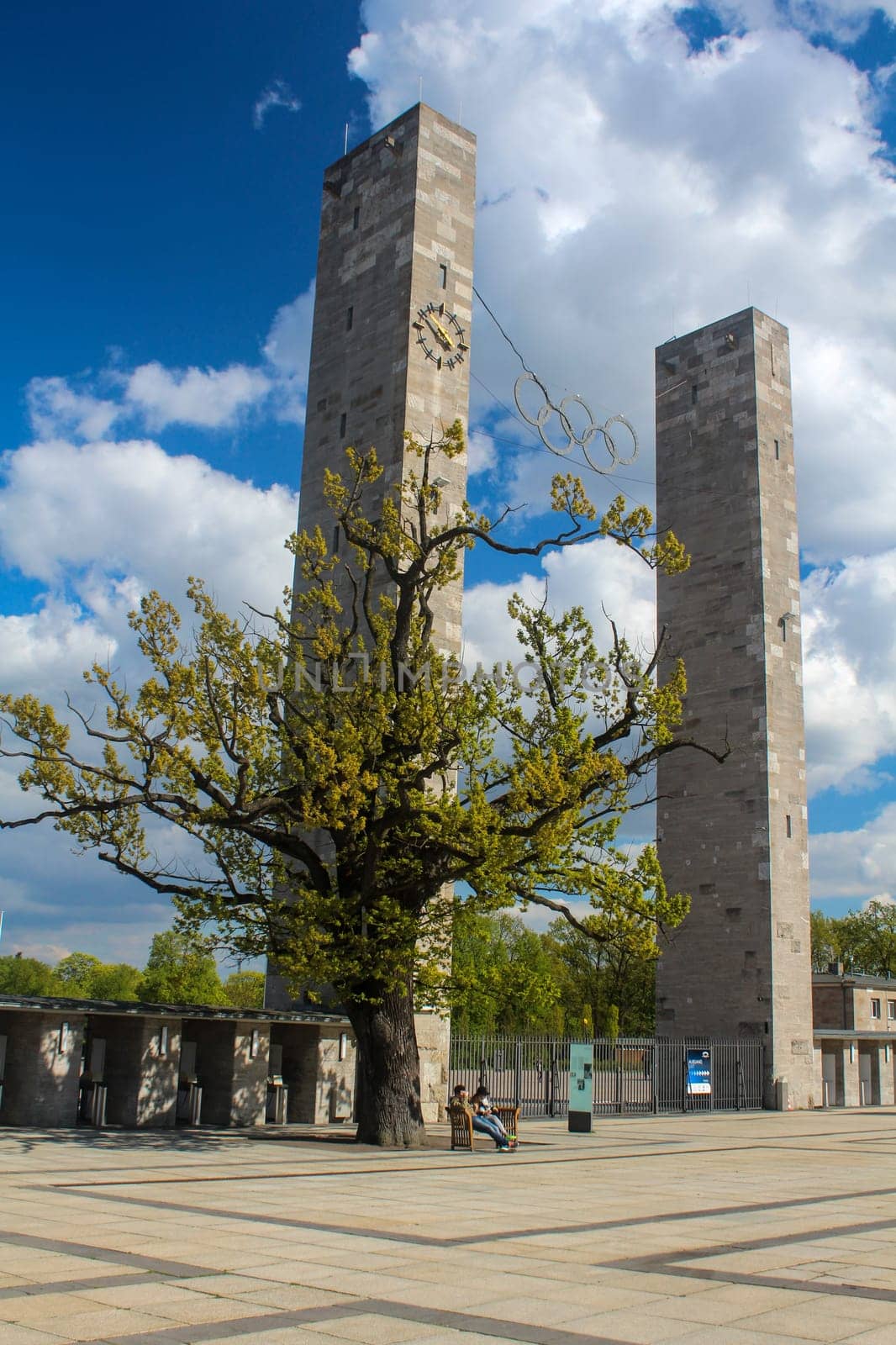 Famous Olympic Stadium in Berlin, built for the Olympic Games 1936, Germany