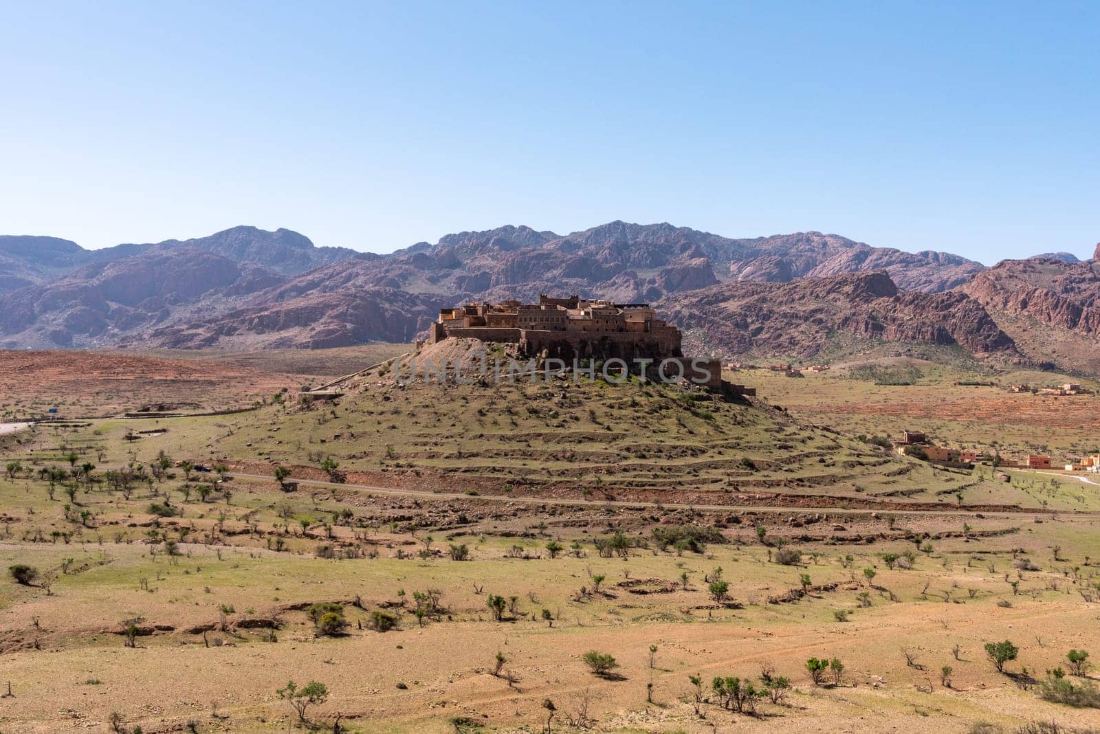 Historic Tizourgane village in the Anti-Atlas mountains, South Morocco
