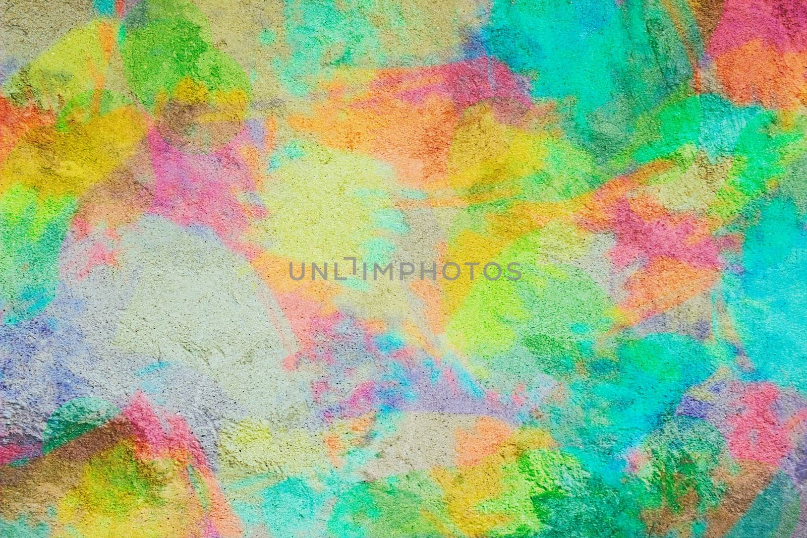 Artistic abstract seamless pattern. Creative background. Red colors patches of irregular shape. Psychedelic grunge background for decoration. Dynamic brush strokes. Warm colors. Vector illustration.
