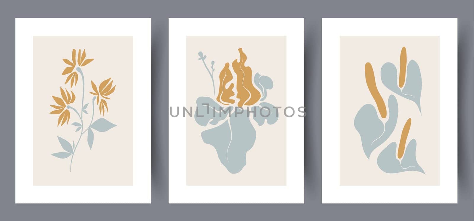 Portrait women elegance body wall art print. Printable minimal abstract women poster. Set, bundle. Wall artwork for interior design. Contemporary decorative background with body.