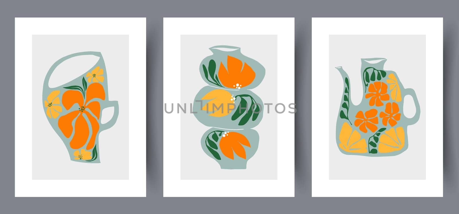 Portrait women elegance body wall art print. Printable minimal abstract women poster. Set, bundle. Wall artwork for interior design. Contemporary decorative background with body.