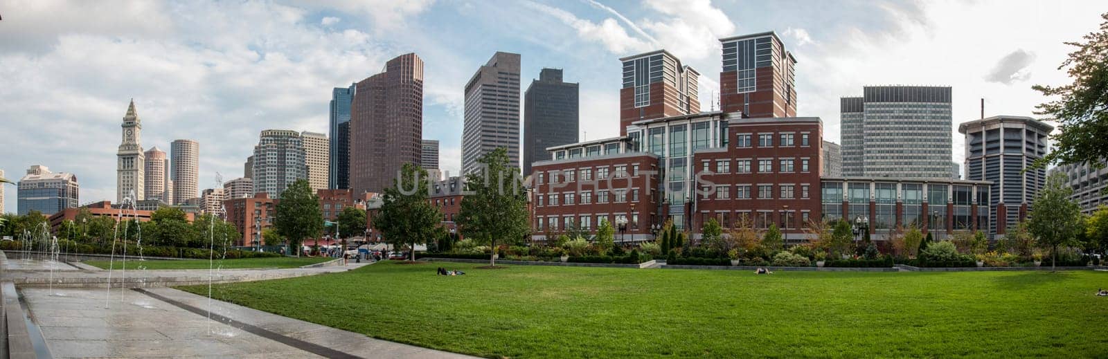 Rose Kennedy Greenway in Boston, USA
