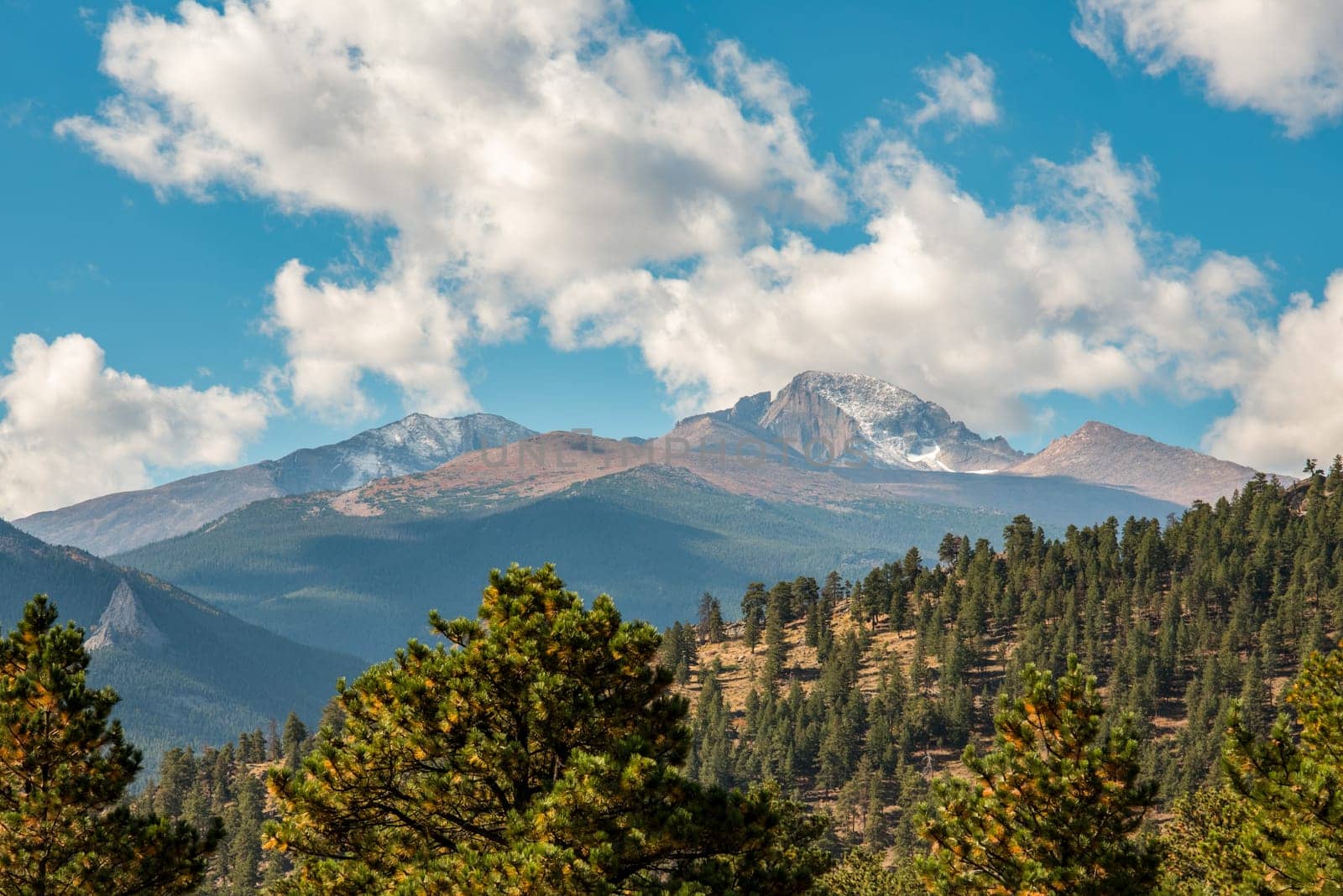 View of a mountain in the Rocky Mountains, USA