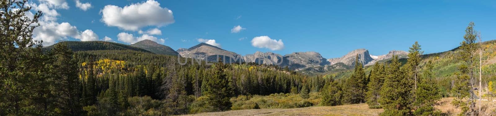 View of a mountain in the Rocky Mountains, USA