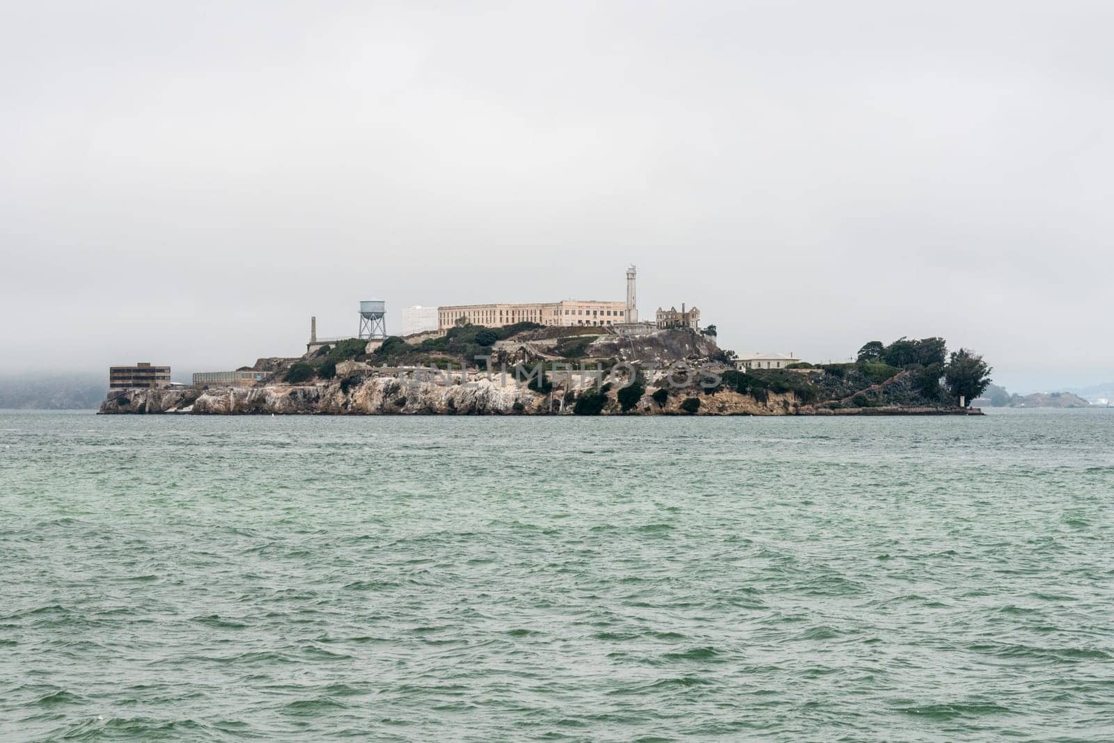 Famous Alcatraz prison in San Francisco, USA