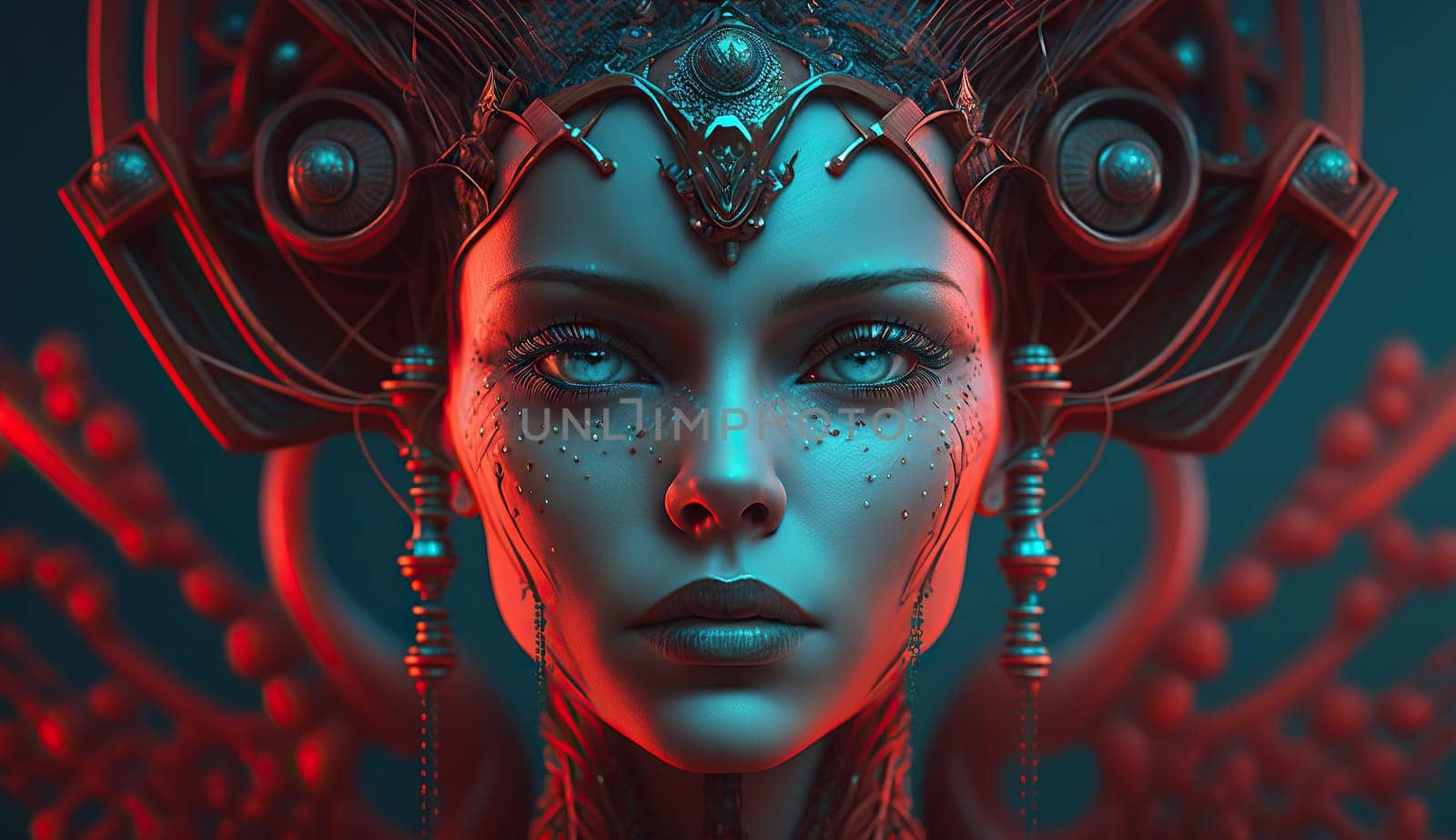 Illustration of artificial intelligence concept - Generative AI - AI Generated