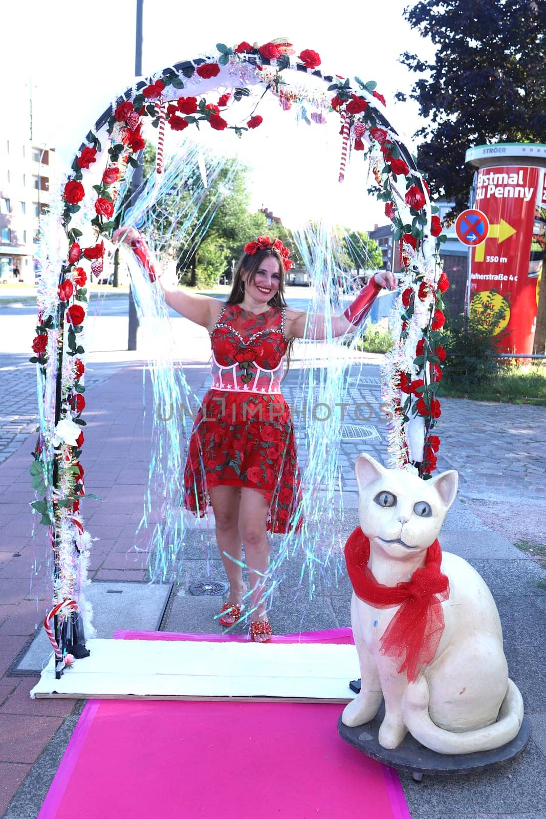 Blanka Luz celebrated her 10th anniversary with a Fairytale fashion show in Hamburg