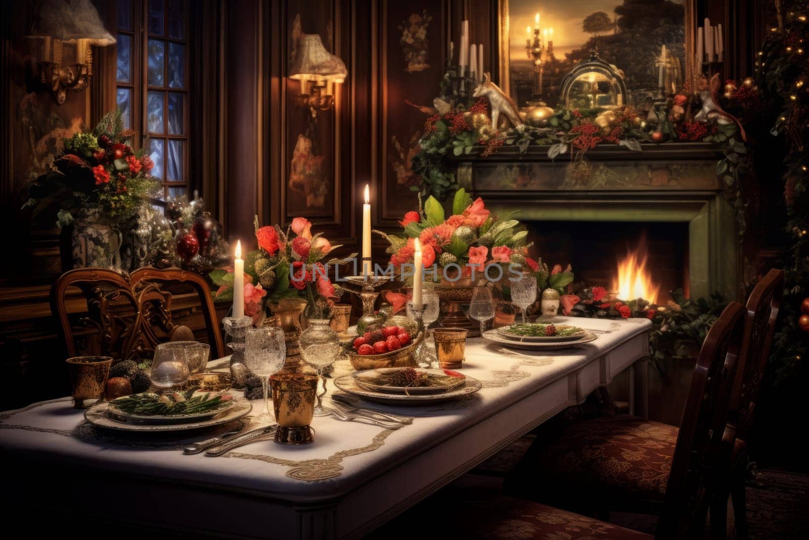 Traditional Yuletide and New Year's cheer blended harmoniously