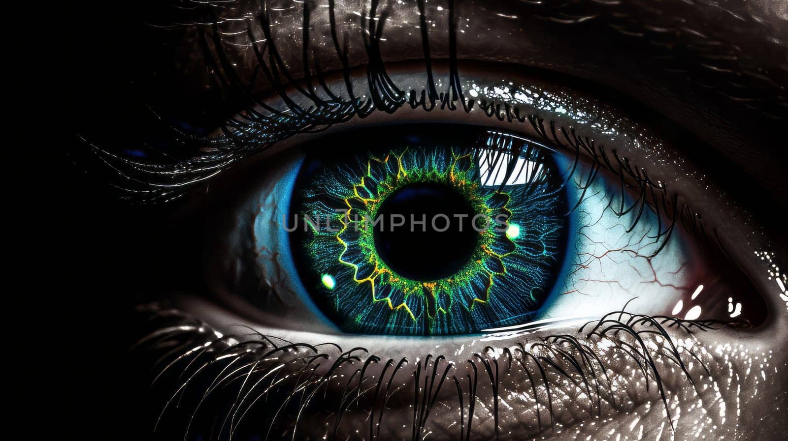 A digital illusion that shifts and transforms before the eyes