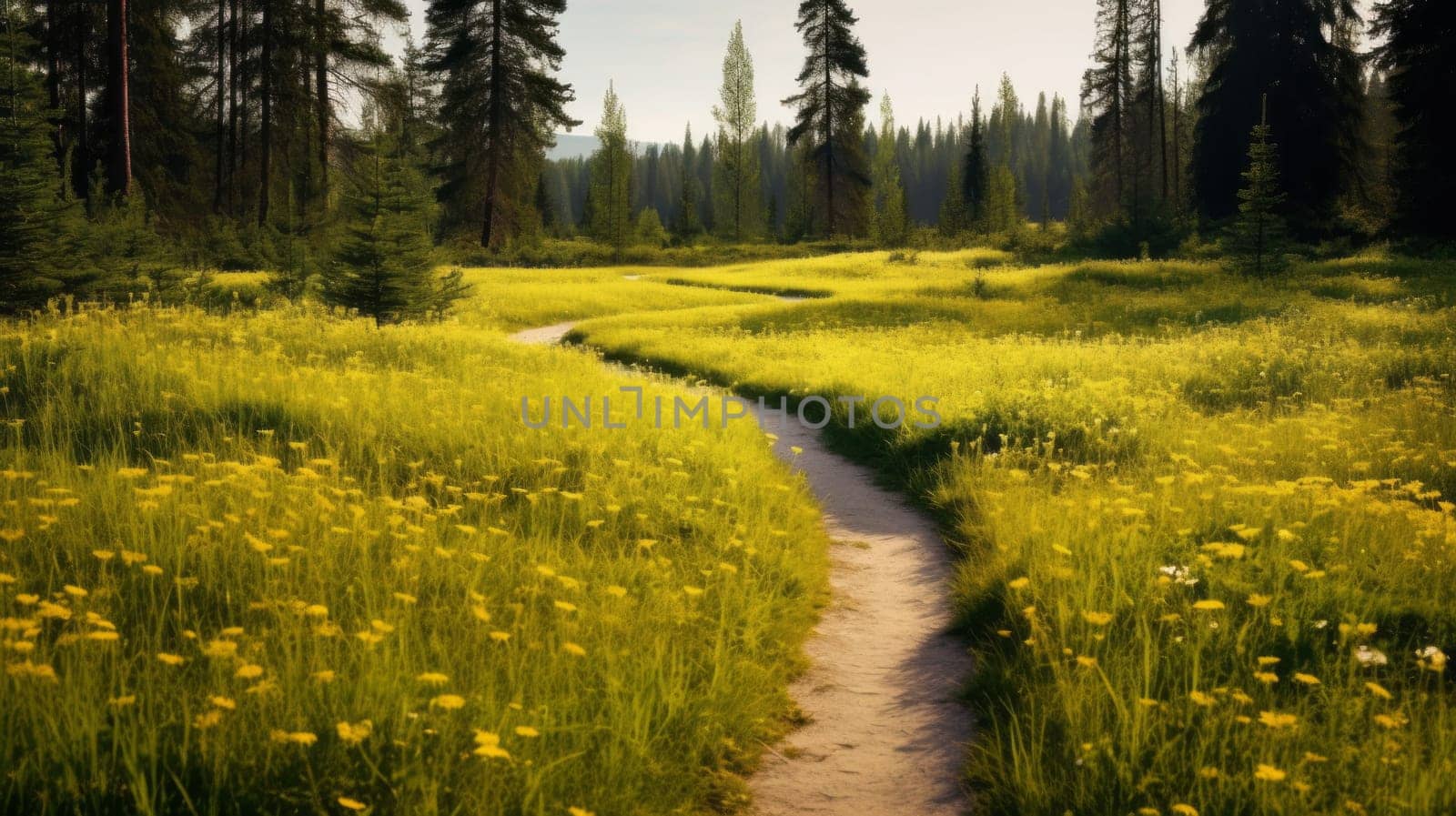 A path through a meadow of opportunities