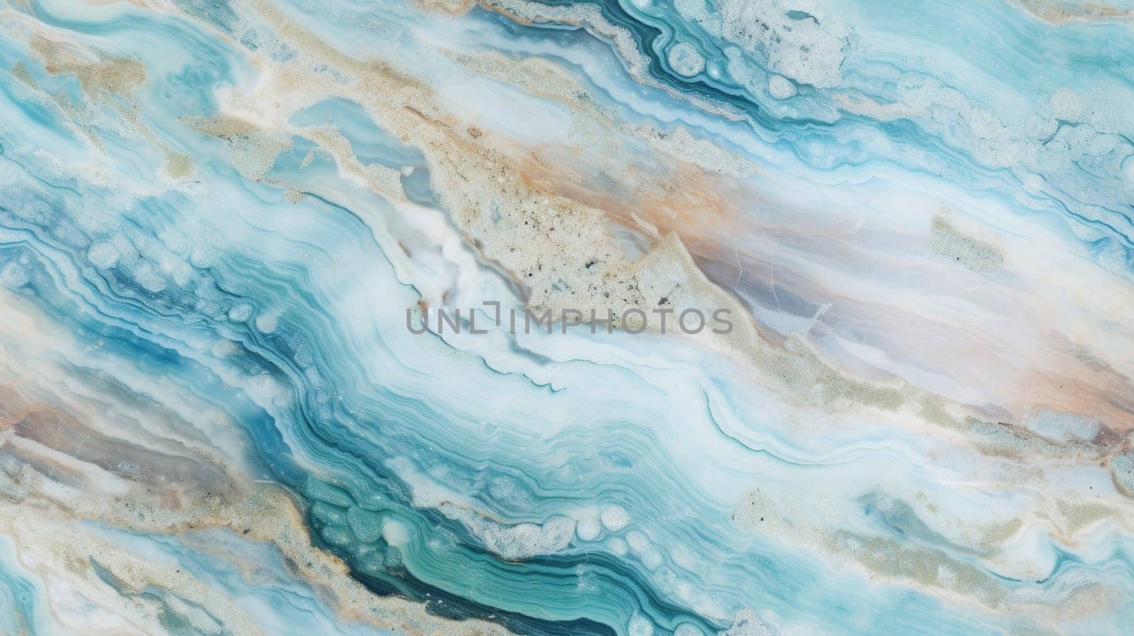 abstract marble texture agate light blue, ai