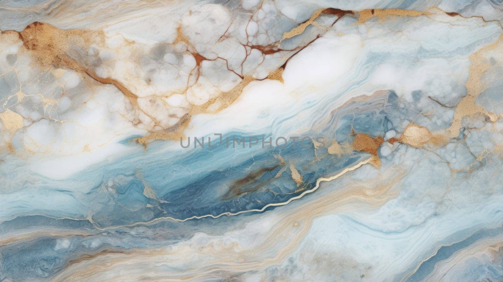 abstract marble texture agate light blue, ai