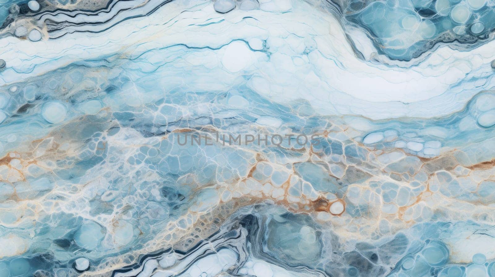 abstract marble texture agate light blue, ai