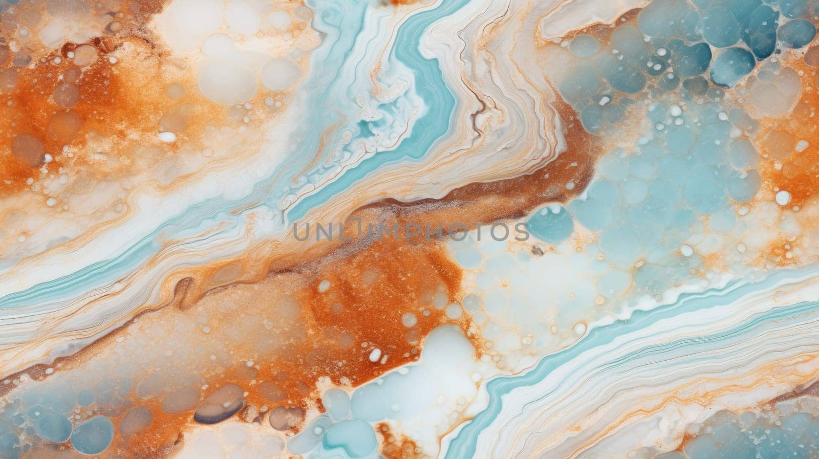 abstract marble texture agate gold orange, ai