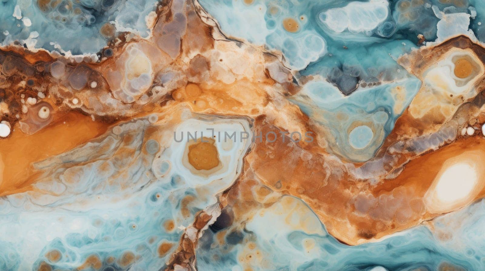 abstract marble texture agate gold orange, ai