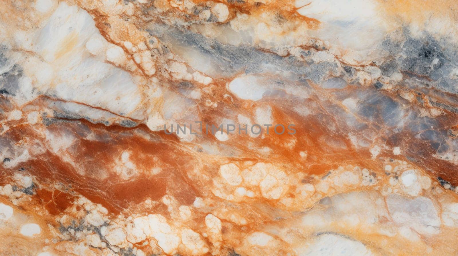 abstract marble texture agate gold orange, ai