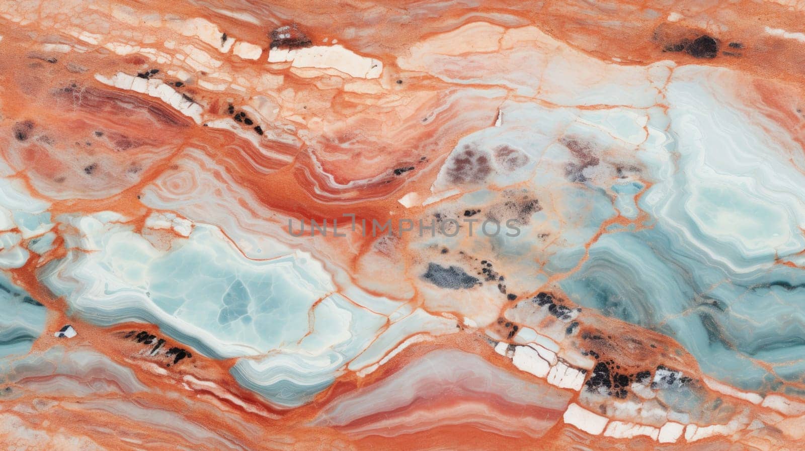 abstract marble texture agate red, ai