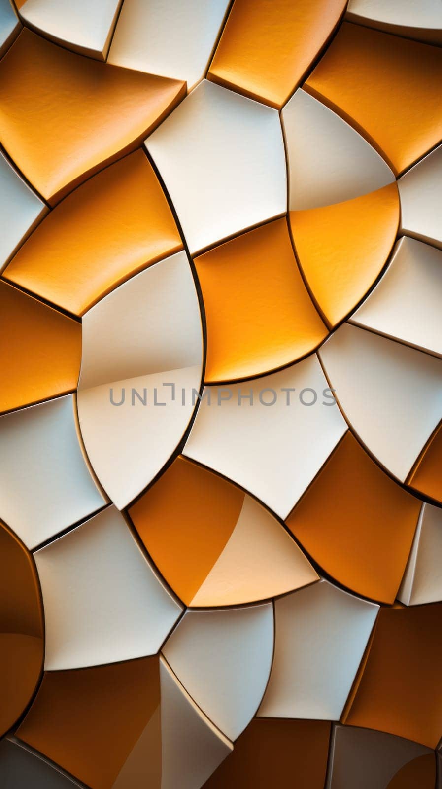 Abstract colorful geometric shapes. background wallpaper .Generative AI