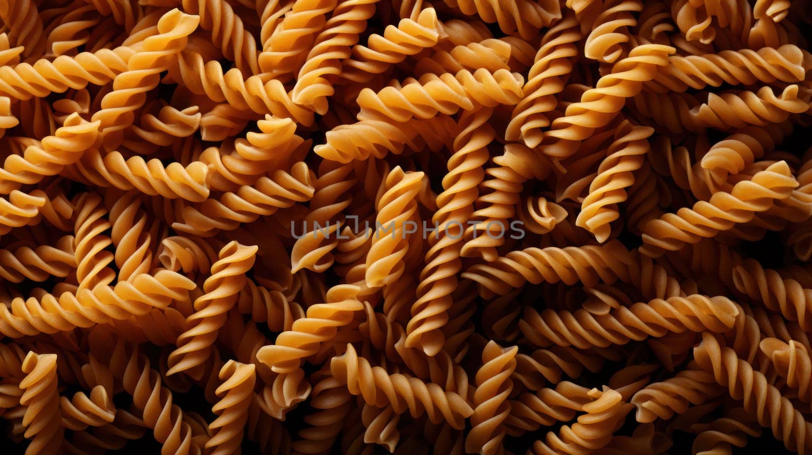 carrot pasta fusini. flat lay top view