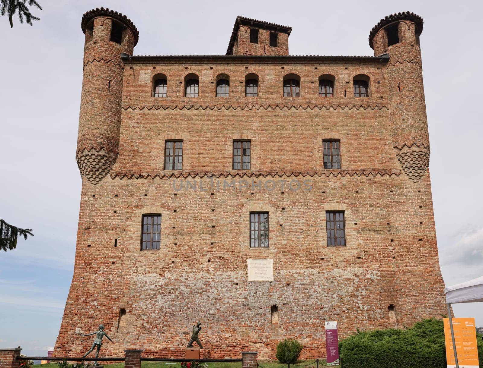 The Castle of Grinzane Cavour, Langhe region, Piedmont, Italy