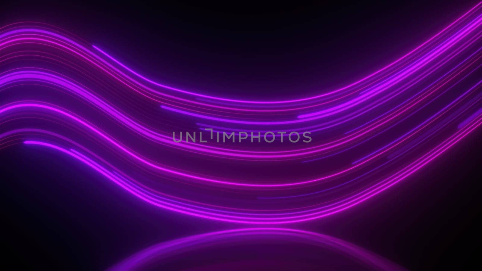 Purple laser beams. Computer generated 3d render