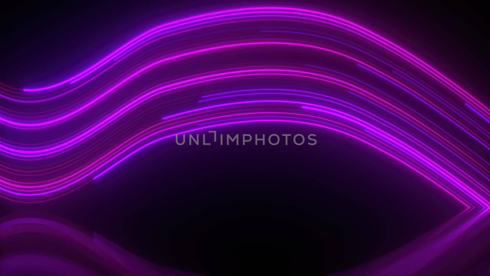Purple laser beams. Computer generated 3d render