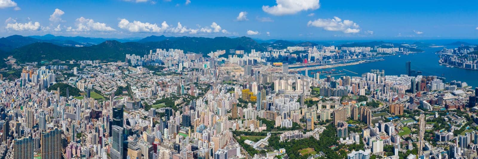 Hong Kong, 10 September 2019: Hong Kong city