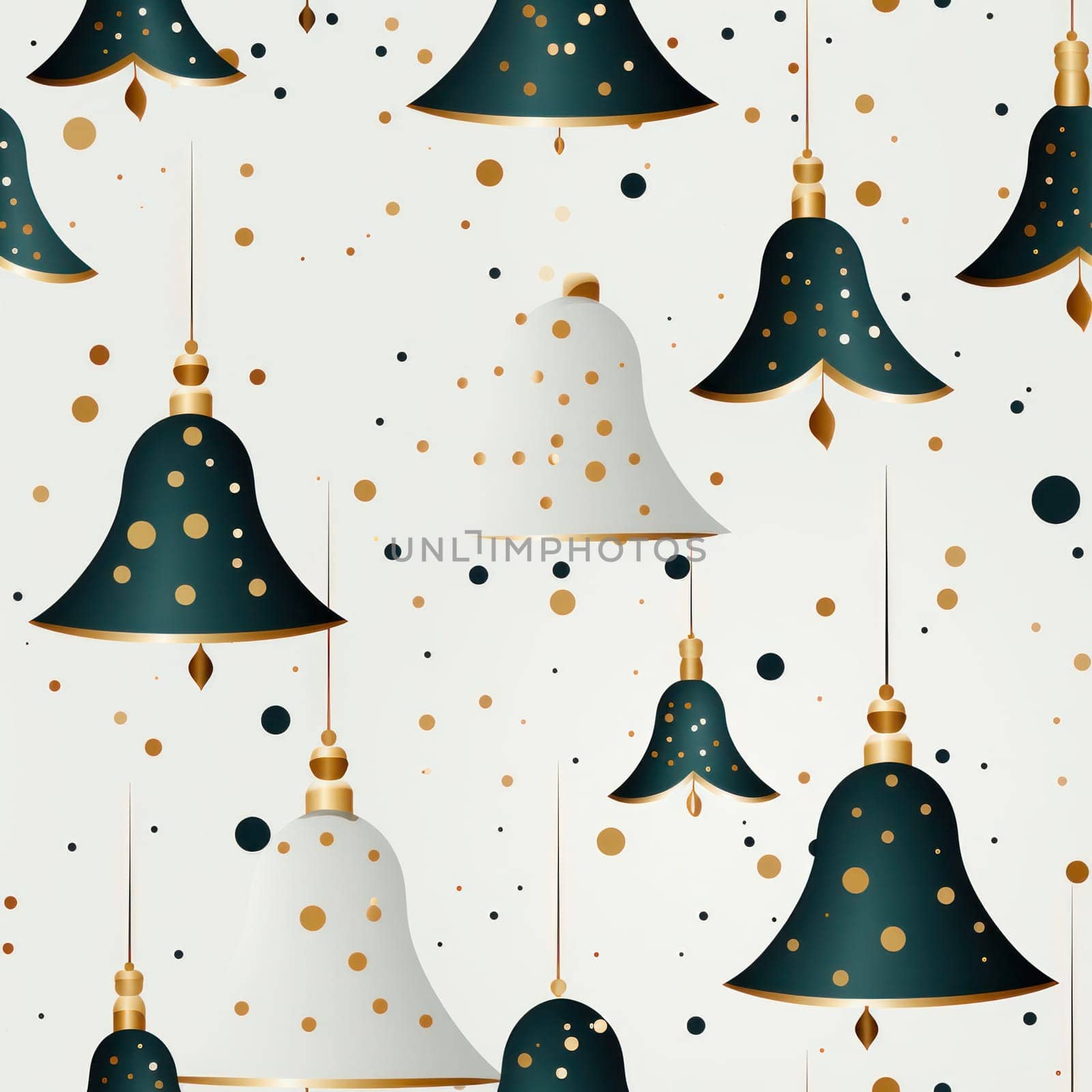 seamless pattern on a Christmas theme.