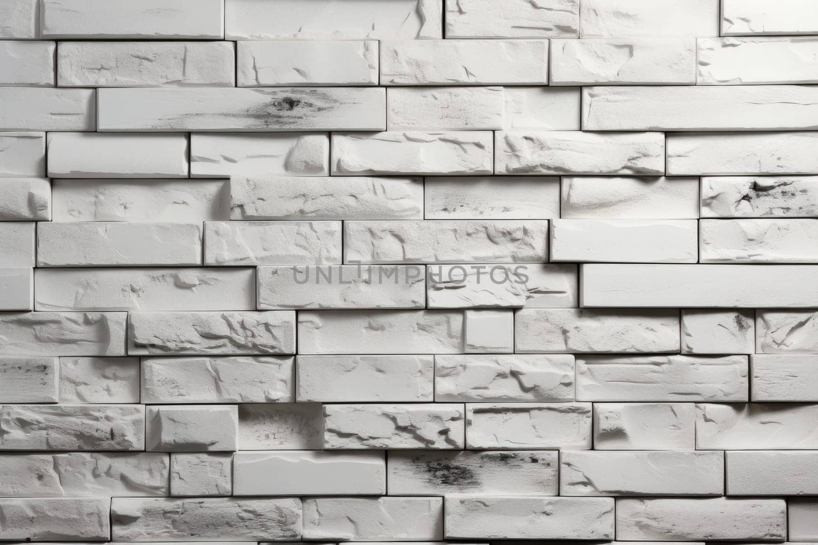 Red White Wall Background. Old Grungy Brick Wall Horizontal Texture. Brickwall Backdrop. Stonewall Wallpaper. Vintage Wall With Peeled Plaster. Retro Grunge Wall. Brick Wall With White Uneven Stucco