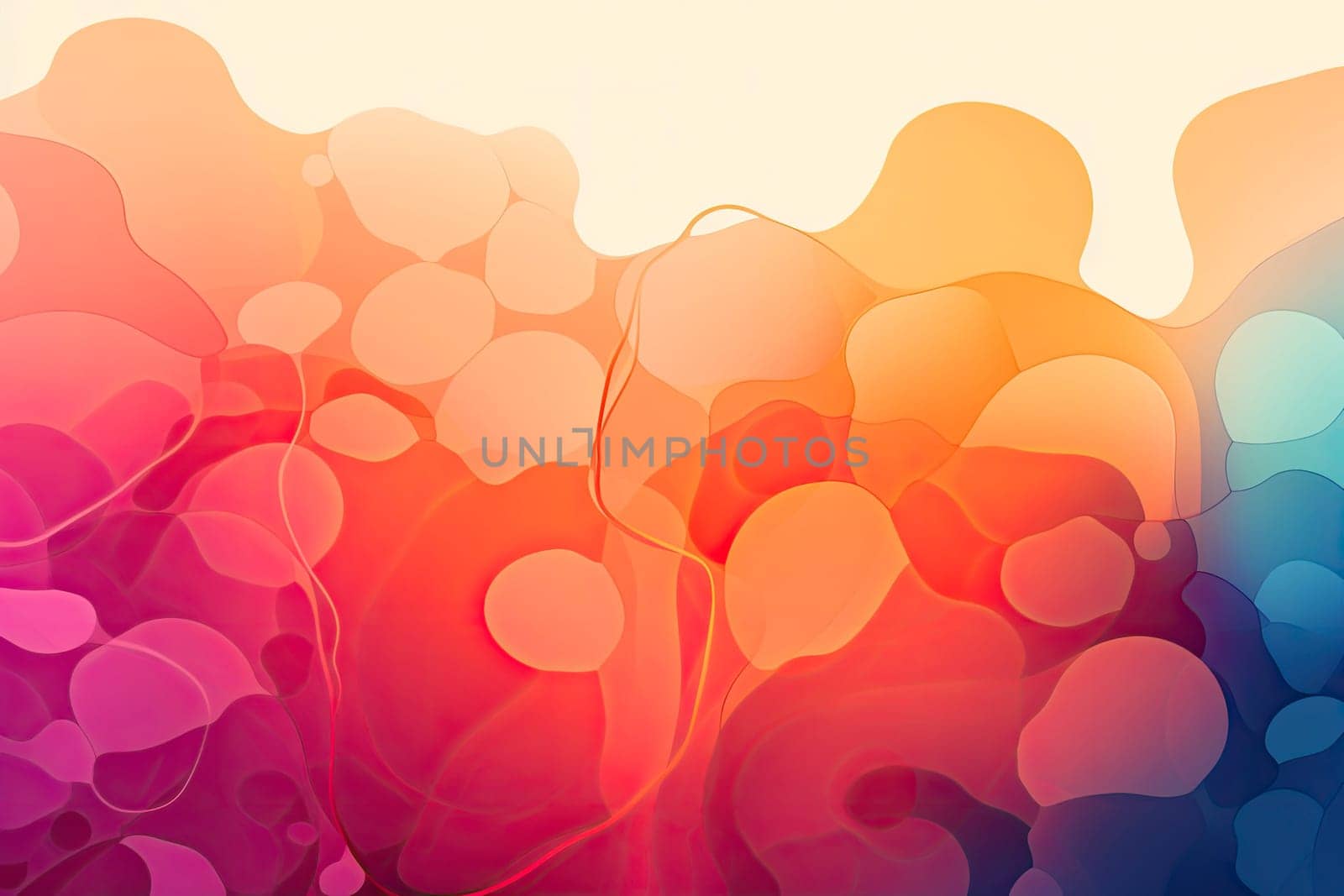 Red coral orange yellow peach watercolor background. Colorful abstract aquarelle background. Artistic. Hand drawn. Element for design. Copy space. Fire. Explosion.