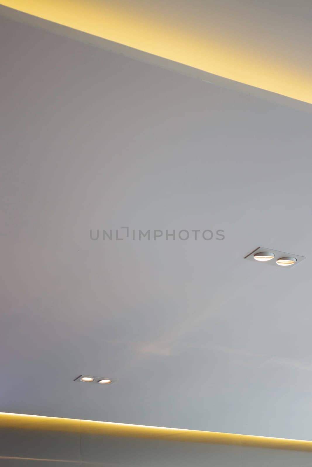 Interior of a modern decorated espresso bar, stock photo