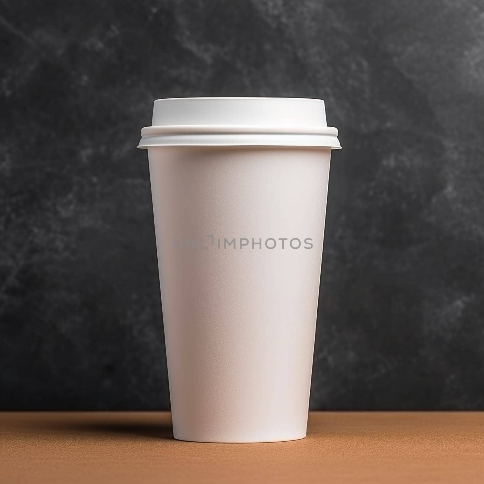 eco-friendly material tumbler mockup for hot and cold drinks.Generative AI